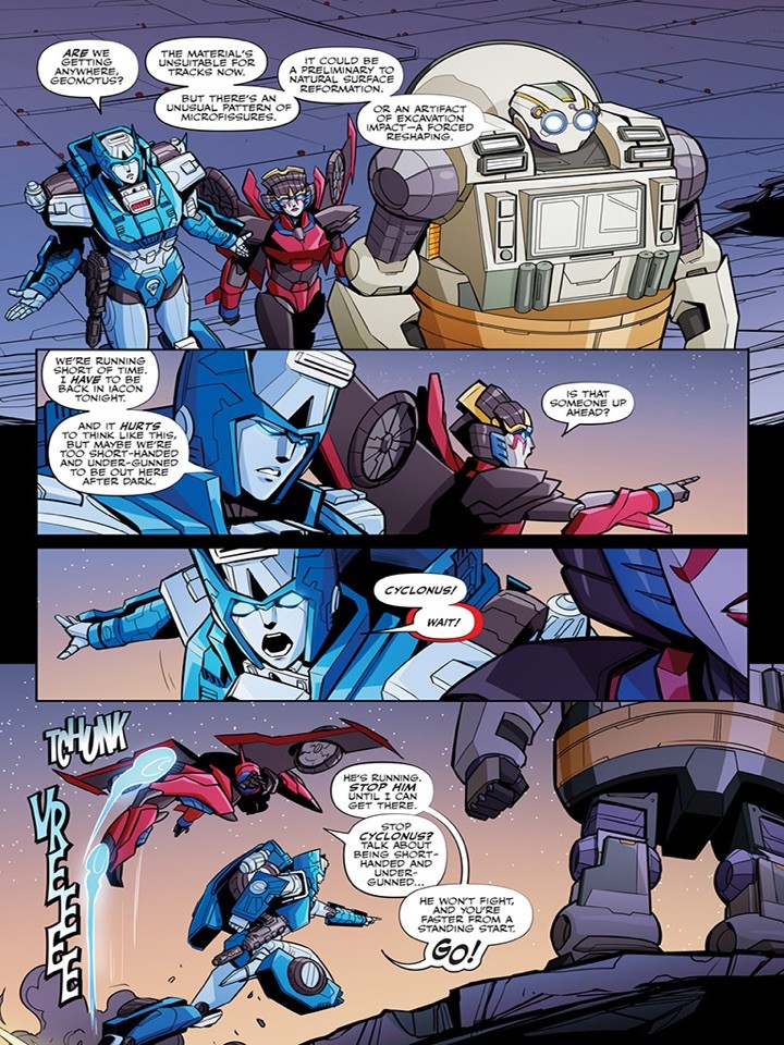 Transformers News: IDW Transformers Comic News with Preview for #4 Featuring CW Cyclonus and Exclusive #3 Cover