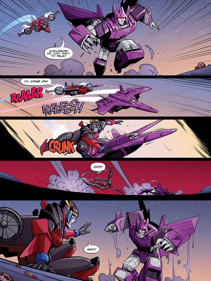 Transformers News: IDW Transformers Comic News with Preview for #4 Featuring CW Cyclonus and Exclusive #3 Cover