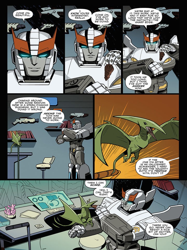 Transformers News: iTunes Preview for IDW Transformers #5