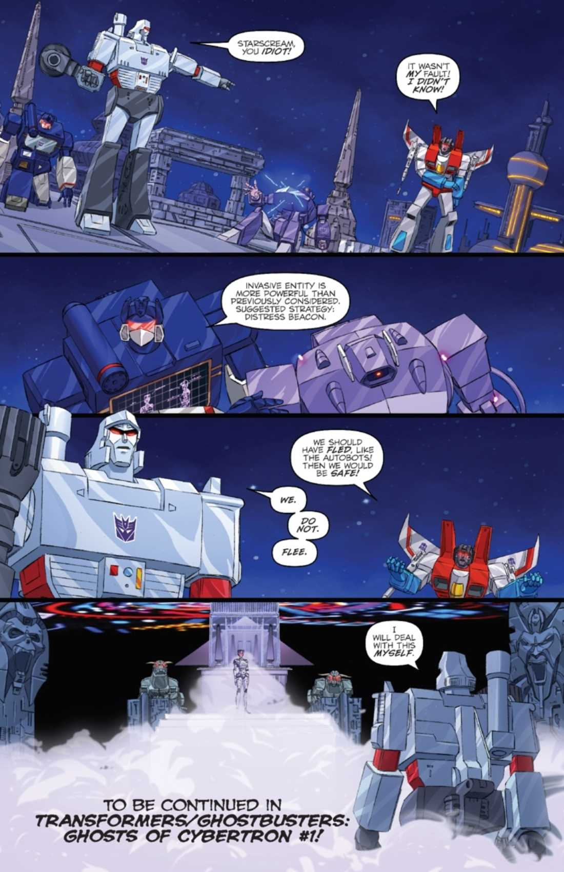 Transformers News: Re: IDW Transformers x Ghostbusters Comic Discussion