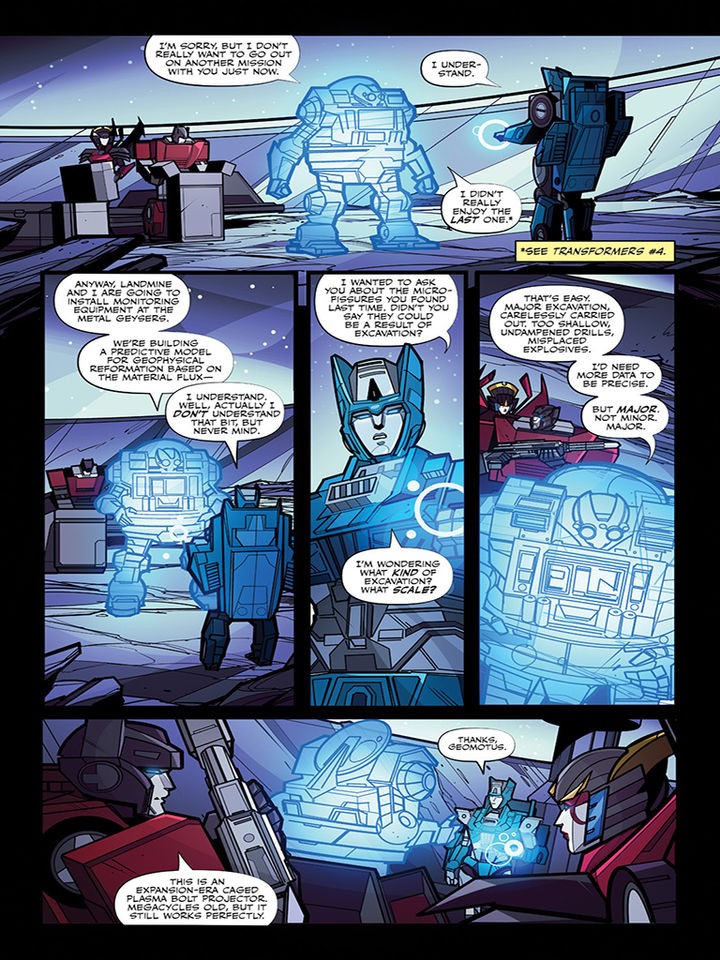 Transformers News: IDW Transformers Issue 9 Preview and Alternate Cover for Issue 10