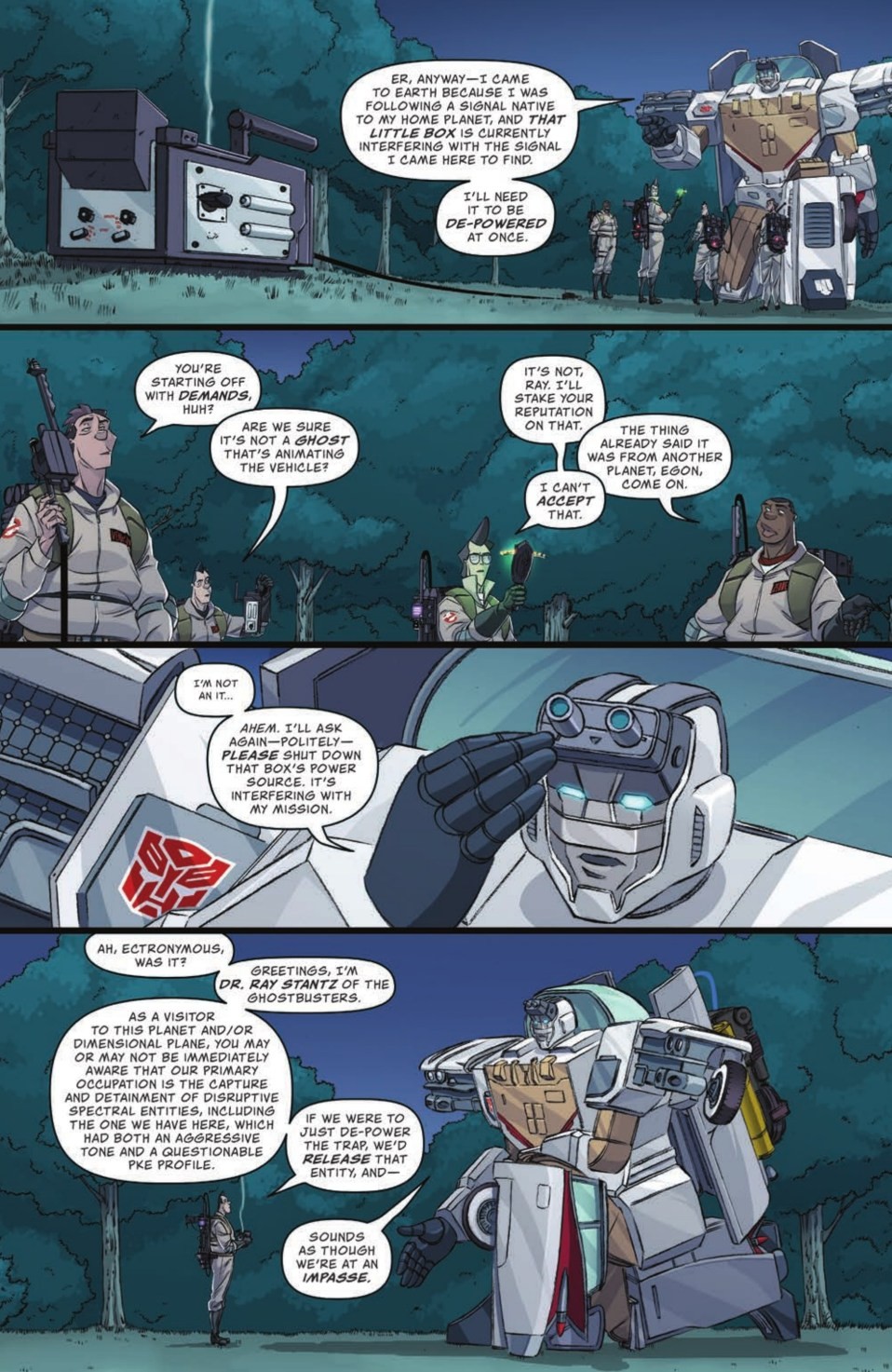 Transformers News: IDW Transformers Ghosts of Cybertron Number 2 Full Preview
