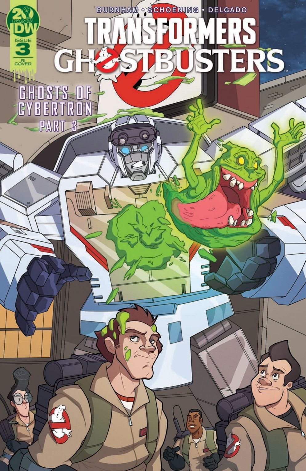 Transformers News: IDW Transformers Ghostbusters Ghosts of Cybertron Issue 3 Full Preview and Issue 4 Incentive Cover Transformers News: IDW Transformers Ghostbusters Ghosts of Cybertron Issue 3 Full Preview and Issue 4 Incentive Cover