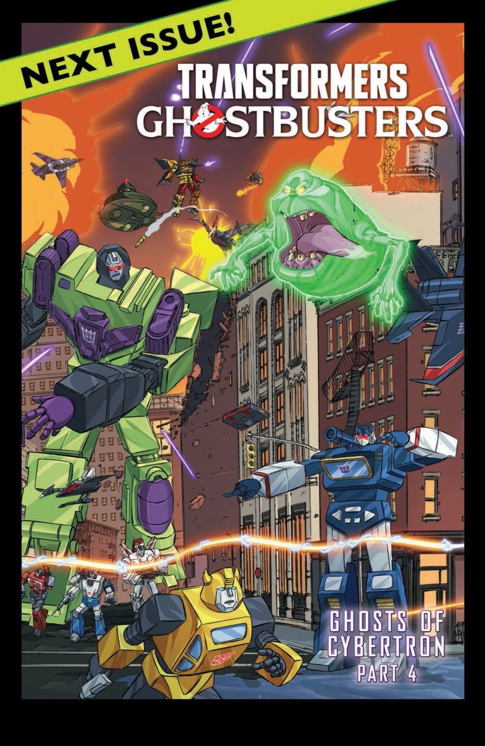 Transformers News: IDW Transformers Ghostbusters Ghosts of Cybertron Issue 3 Full Preview and Issue 4 Incentive Cover Transformers News: IDW Transformers Ghostbusters Ghosts of Cybertron Issue 3 Full Preview and Issue 4 Incentive Cover