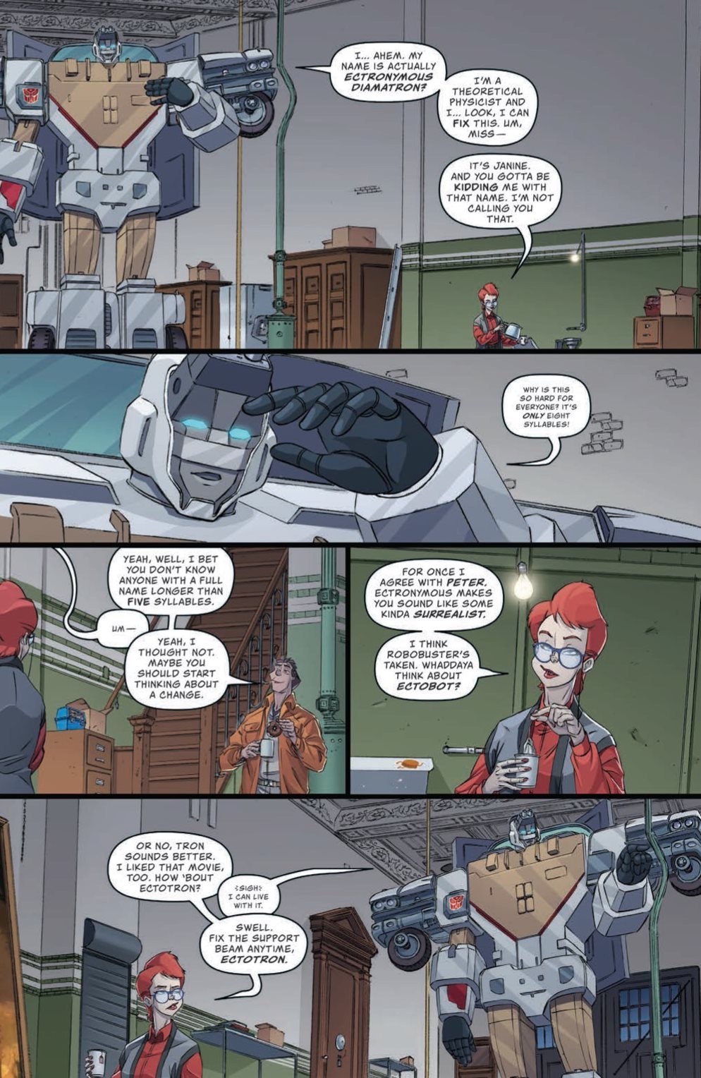 Transformers News: IDW Transformers Ghostbusters Ghosts of Cybertron Issue 3 Full Preview and Issue 4 Incentive Cover Transformers News: IDW Transformers Ghostbusters Ghosts of Cybertron Issue 3 Full Preview and Issue 4 Incentive Cover