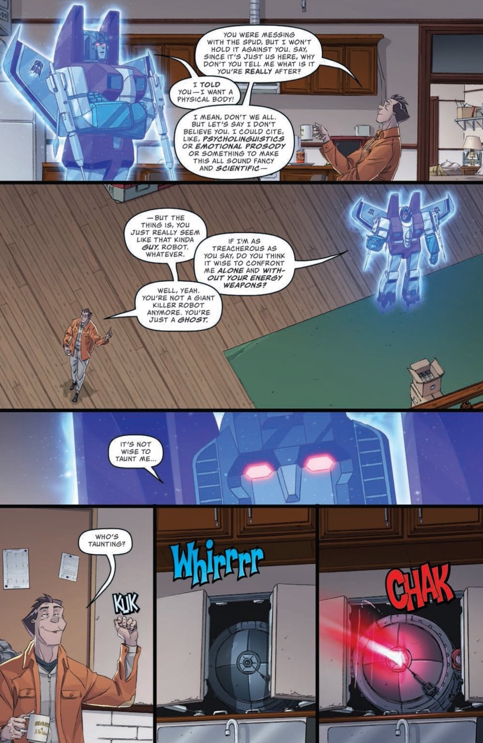 Transformers News: IDW Transformers Ghostbusters Ghosts of Cybertron Issue 3 Full Preview and Issue 4 Incentive Cover Transformers News: IDW Transformers Ghostbusters Ghosts of Cybertron Issue 3 Full Preview and Issue 4 Incentive Cover
