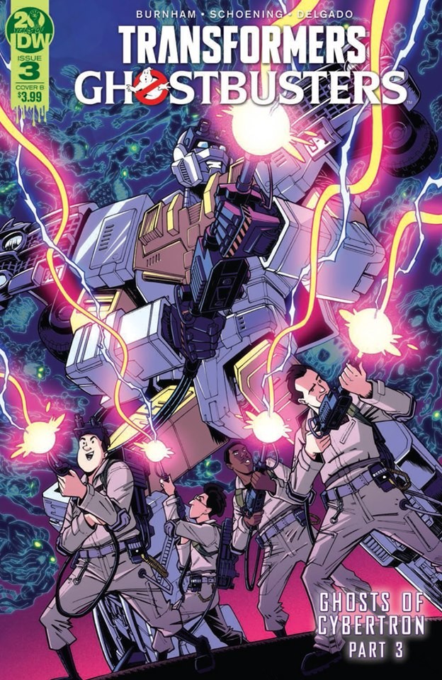 Transformers News: IDW Transformers Ghostbusters Ghosts of Cybertron Issue 3 Full Preview and Issue 4 Incentive Cover Transformers News: IDW Transformers Ghostbusters Ghosts of Cybertron Issue 3 Full Preview and Issue 4 Incentive Cover