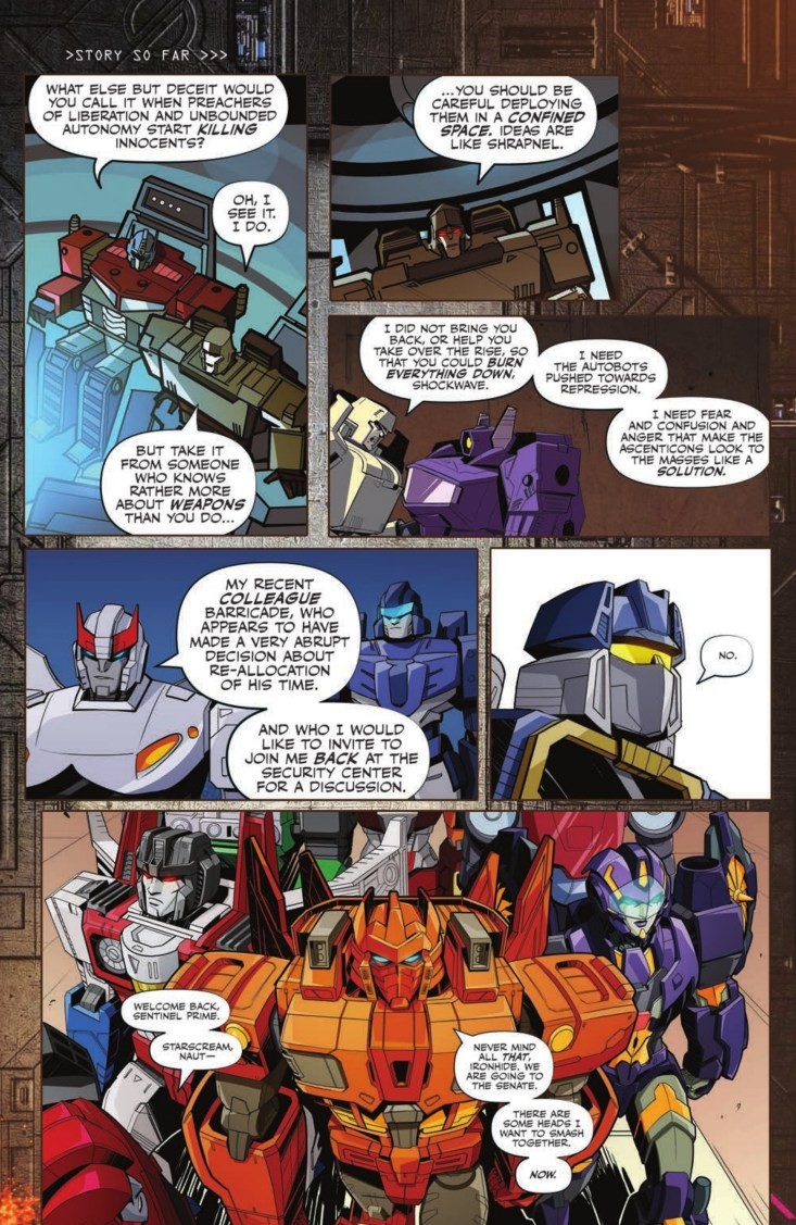 Transformers News: IDW Transformers Issue 11 Full Preview