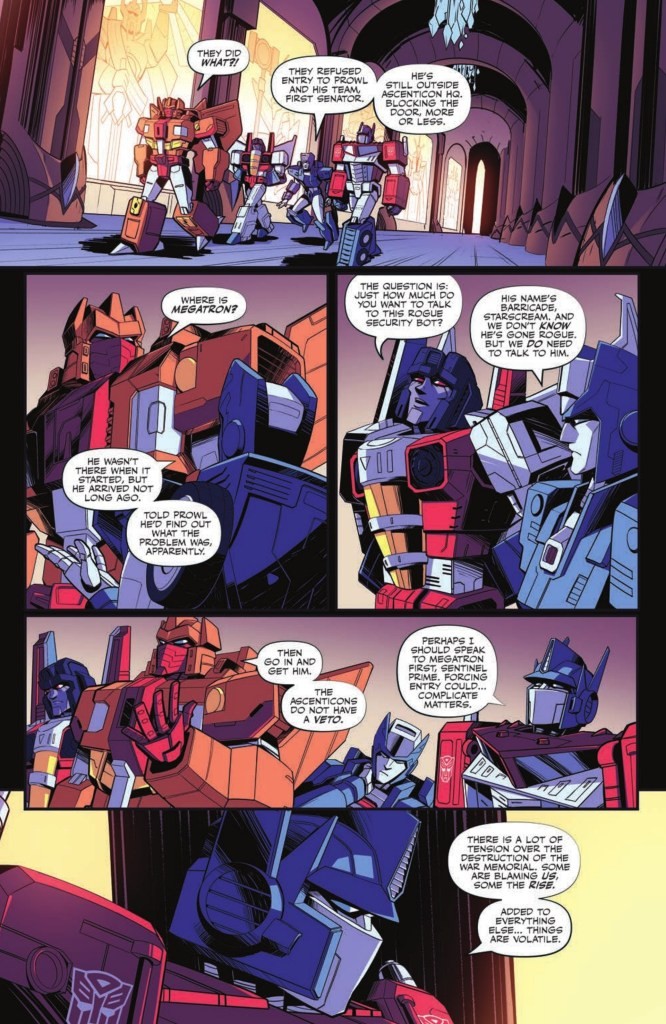Transformers News: IDW Transformers Issue 11 Full Preview