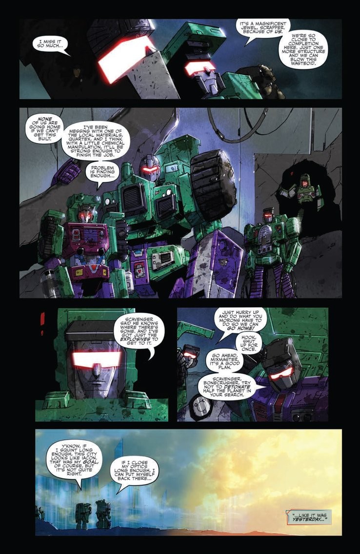 Transformers News: IDW Transformers Galaxies Constructicons Rising Issue 1 Full Preview Transformers News: IDW Transformers Galaxies Constructicons Rising Issue 1 Full Preview