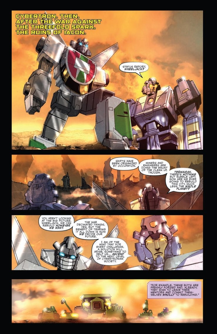 Transformers News: IDW Transformers Galaxies Constructicons Rising Issue 1 Full Preview Transformers News: IDW Transformers Galaxies Constructicons Rising Issue 1 Full Preview
