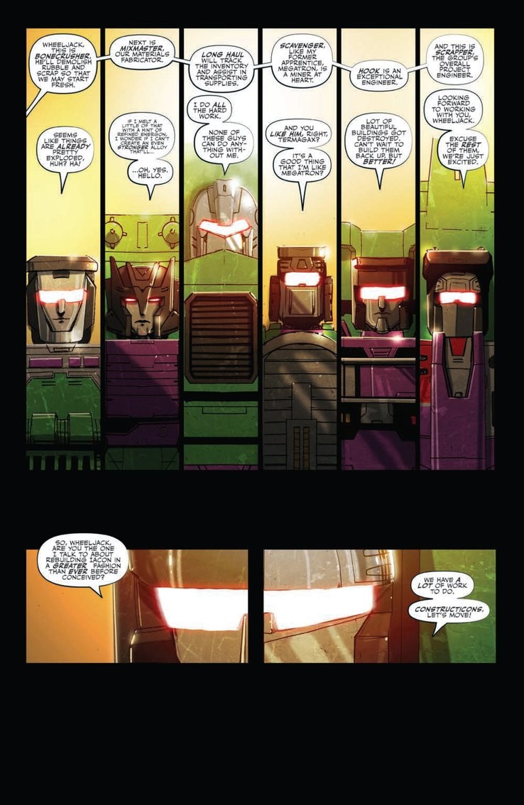 Transformers News: IDW Transformers Galaxies Constructicons Rising Issue 1 Full Preview Transformers News: IDW Transformers Galaxies Constructicons Rising Issue 1 Full Preview