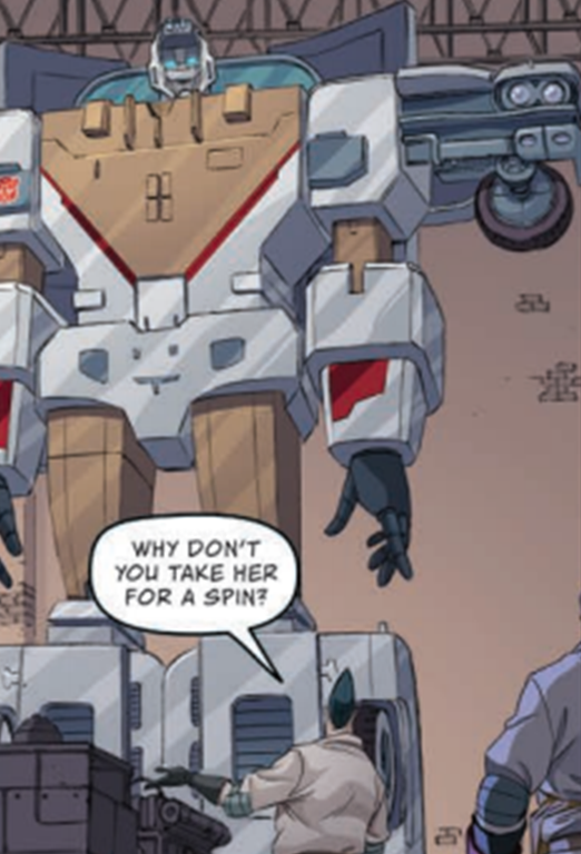 Transformers News: IDW Transformers Ghostbusters Ghosts of Cybertron Part 4 Review