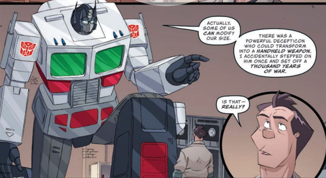 Transformers News: IDW Transformers Ghostbusters Ghosts of Cybertron Part 4 Review
