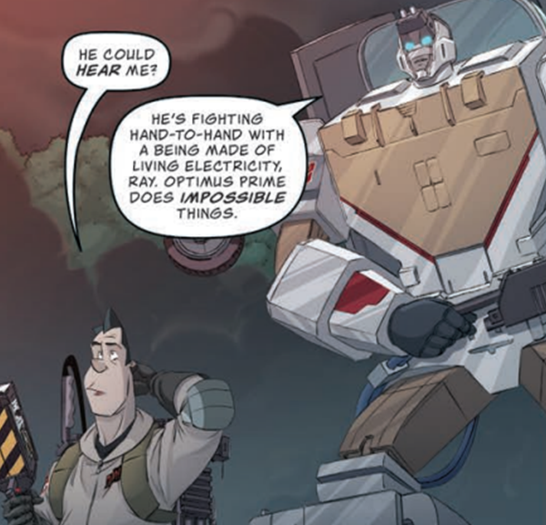 Transformers News: IDW Transformers Ghostbusters Ghosts of Cybertron Part 4 Review