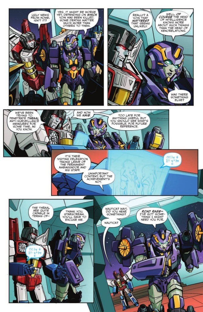 Transformers News: Full Preview for Issue 12 of IDW's Transformers Featuring Nautica
