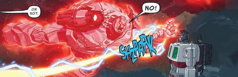 Transformers News: IDW Transformers Ghostbusters Ghosts of Cybertron Part 5 Review