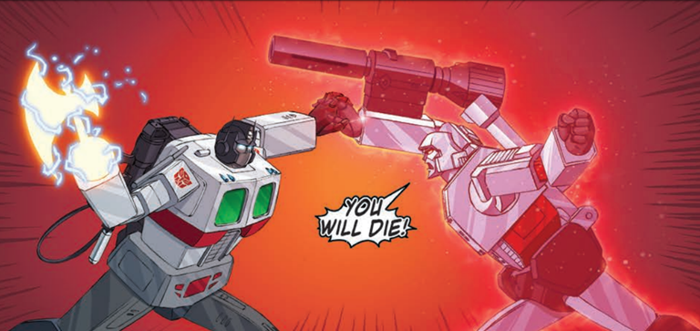 Transformers News: IDW Transformers Ghostbusters Ghosts of Cybertron Part 5 Review