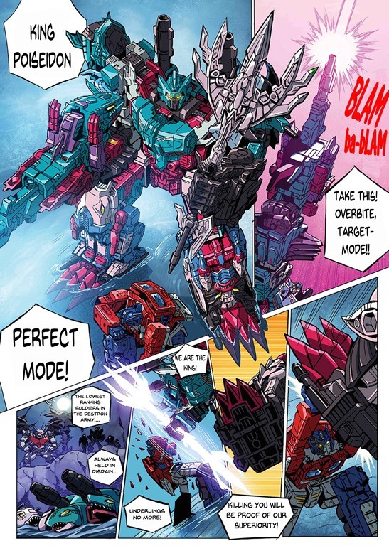 Transformers News: English Translation for Latest Chapter in the Transformers Seacons and Star Convoy Saga Manga
