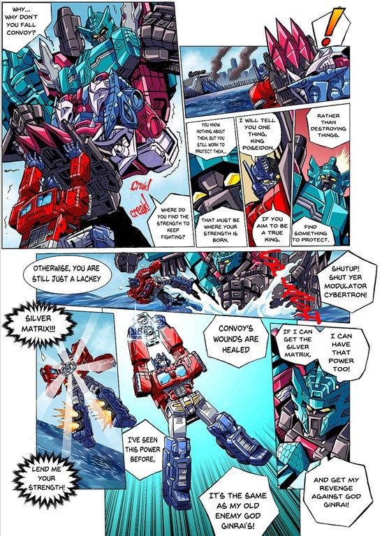 Transformers News: English Translation for Latest Chapter in the Transformers Seacons and Star Convoy Saga Manga
