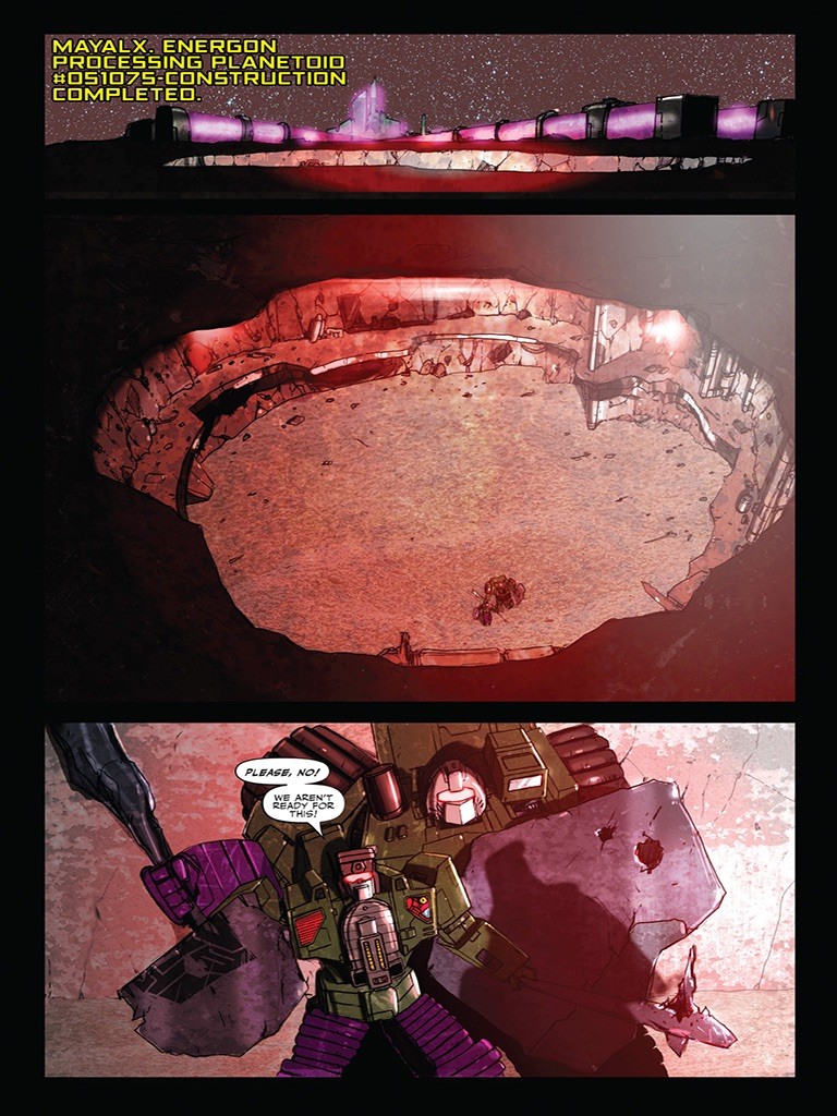 Transformers News: 3 Page iTunes Preview for Transformers Galaxies Issue 2