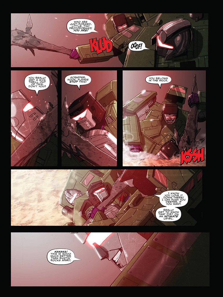 Transformers News: 3 Page iTunes Preview for Transformers Galaxies Issue 2