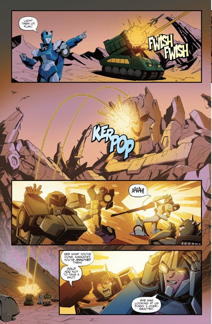 Transformers News: IDW Transformers Issue 14 Sneak Peak