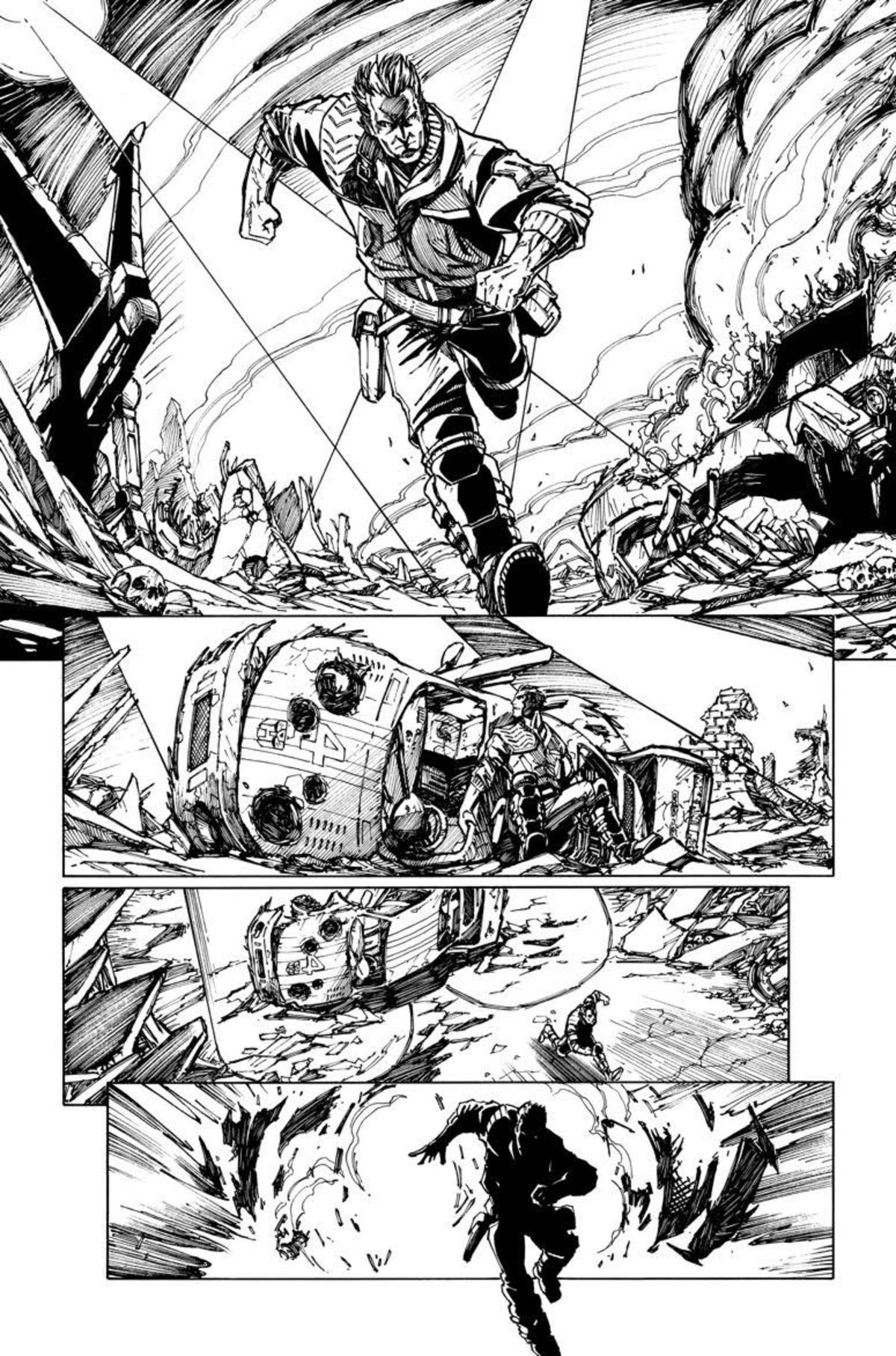 Transformers News: Transformers vs. The Terminator #1 Preview Transformers News: Transformers vs. The Terminator #1 Preview