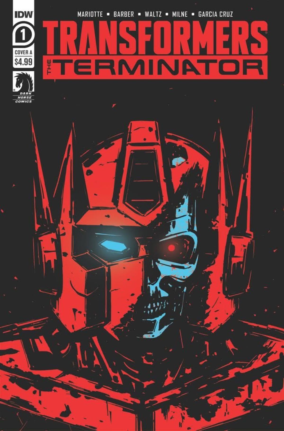 Transformers News: Transformers vs. The Terminator #1 Preview Transformers News: Transformers vs. The Terminator #1 Preview