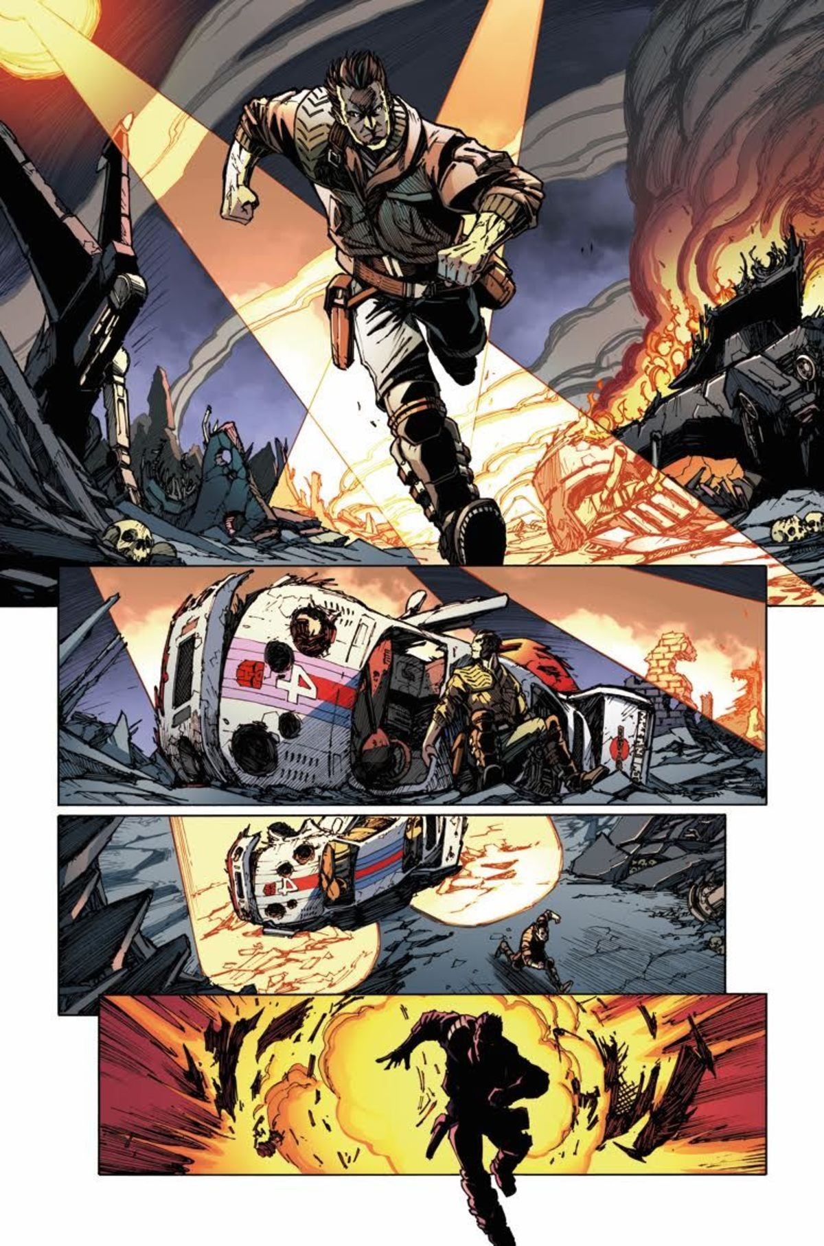 Transformers News: Transformers vs. The Terminator #1 Preview Transformers News: Transformers vs. The Terminator #1 Preview