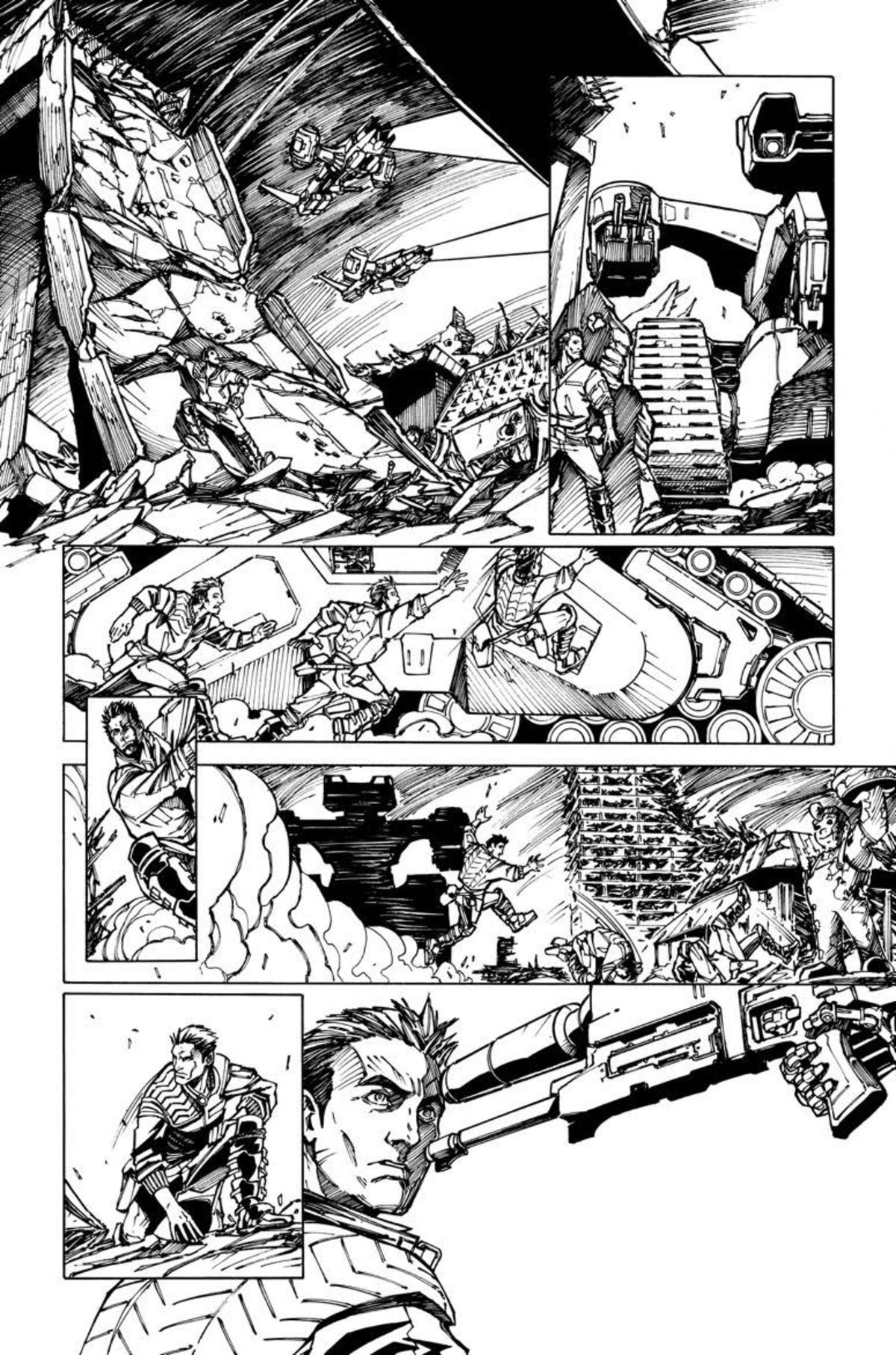 Transformers News: Transformers vs. The Terminator #1 Preview Transformers News: Transformers vs. The Terminator #1 Preview