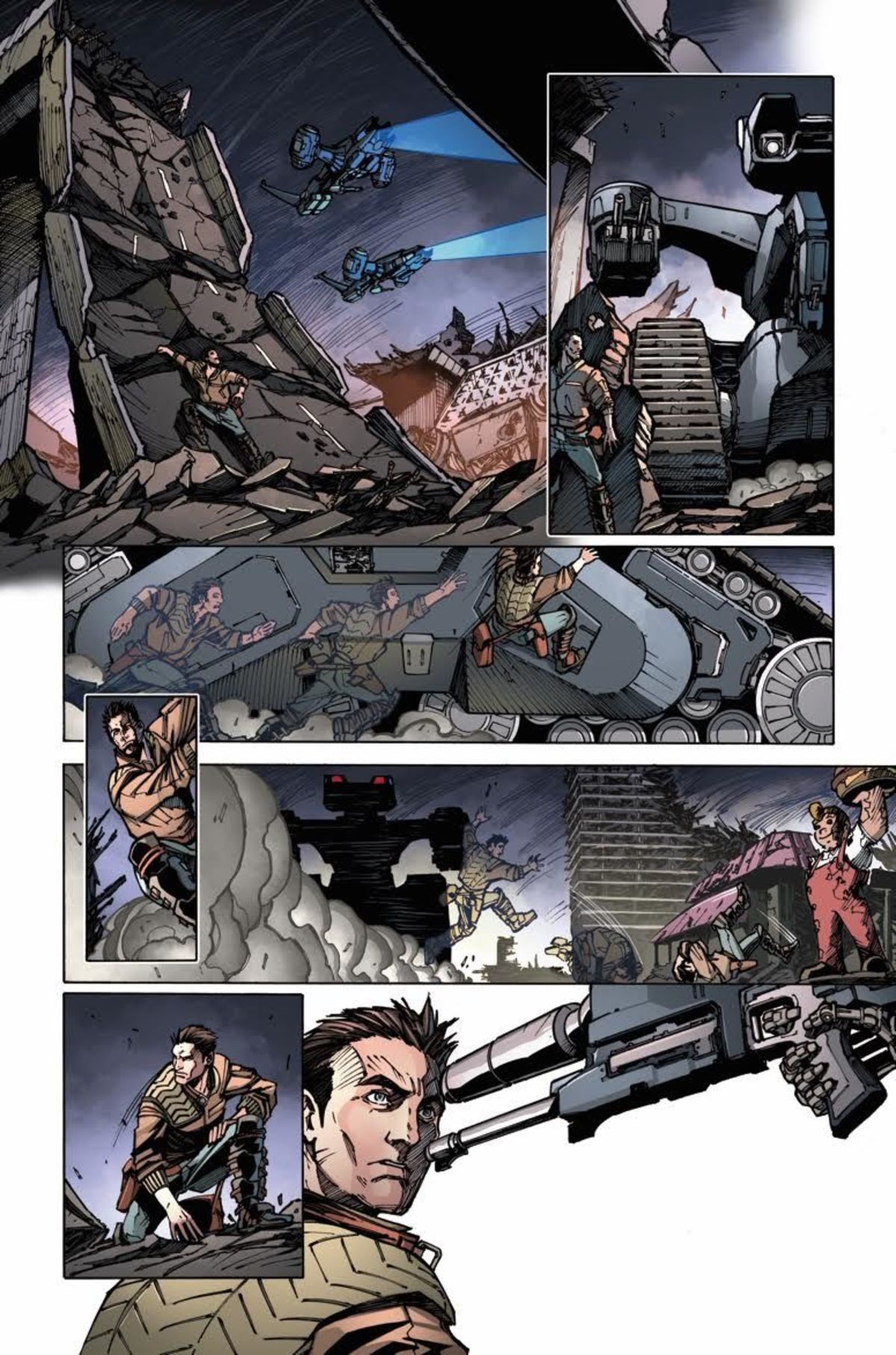 Transformers News: Transformers vs. The Terminator #1 Preview Transformers News: Transformers vs. The Terminator #1 Preview