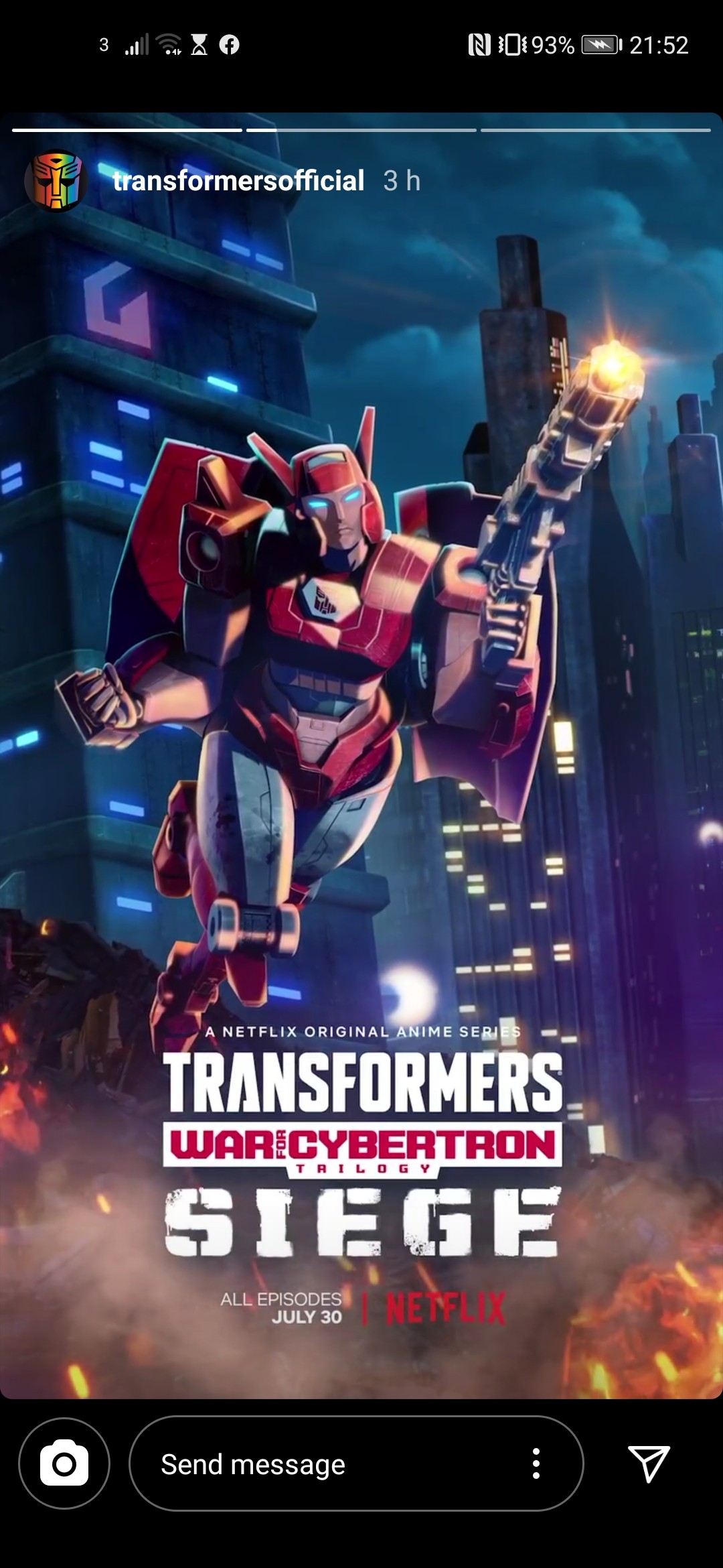 Transformers News: New Promo Images Released For Netflix Transformers Siege