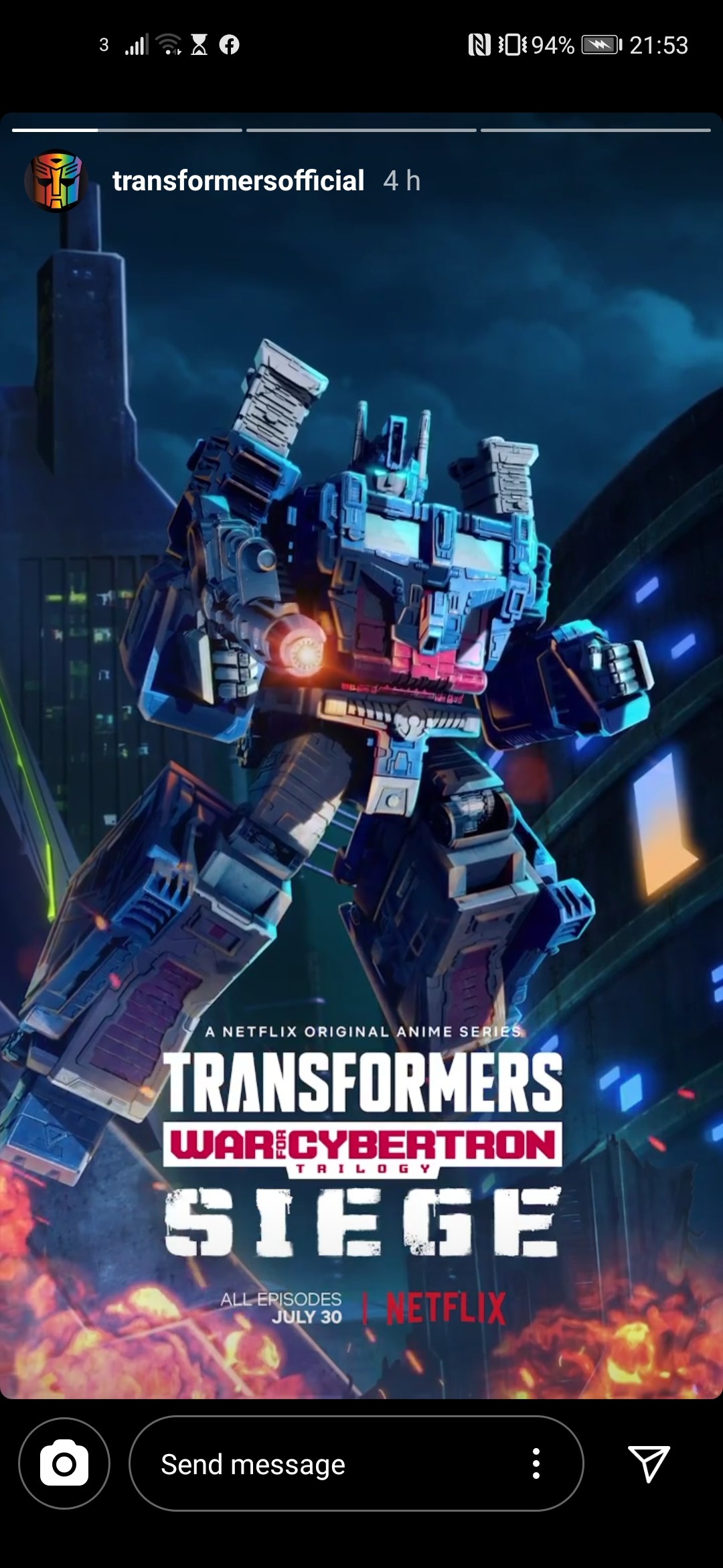 Transformers News: New Promo Images Released For Netflix Transformers Siege