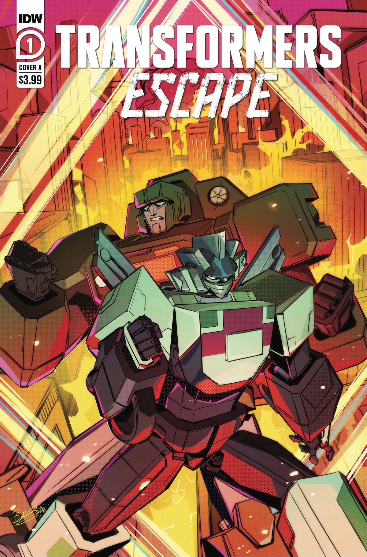 Transformers News: IDW Announce New Transformers: Escape Miniseries Transformers News: IDW Announce New Transformers: Escape Miniseries