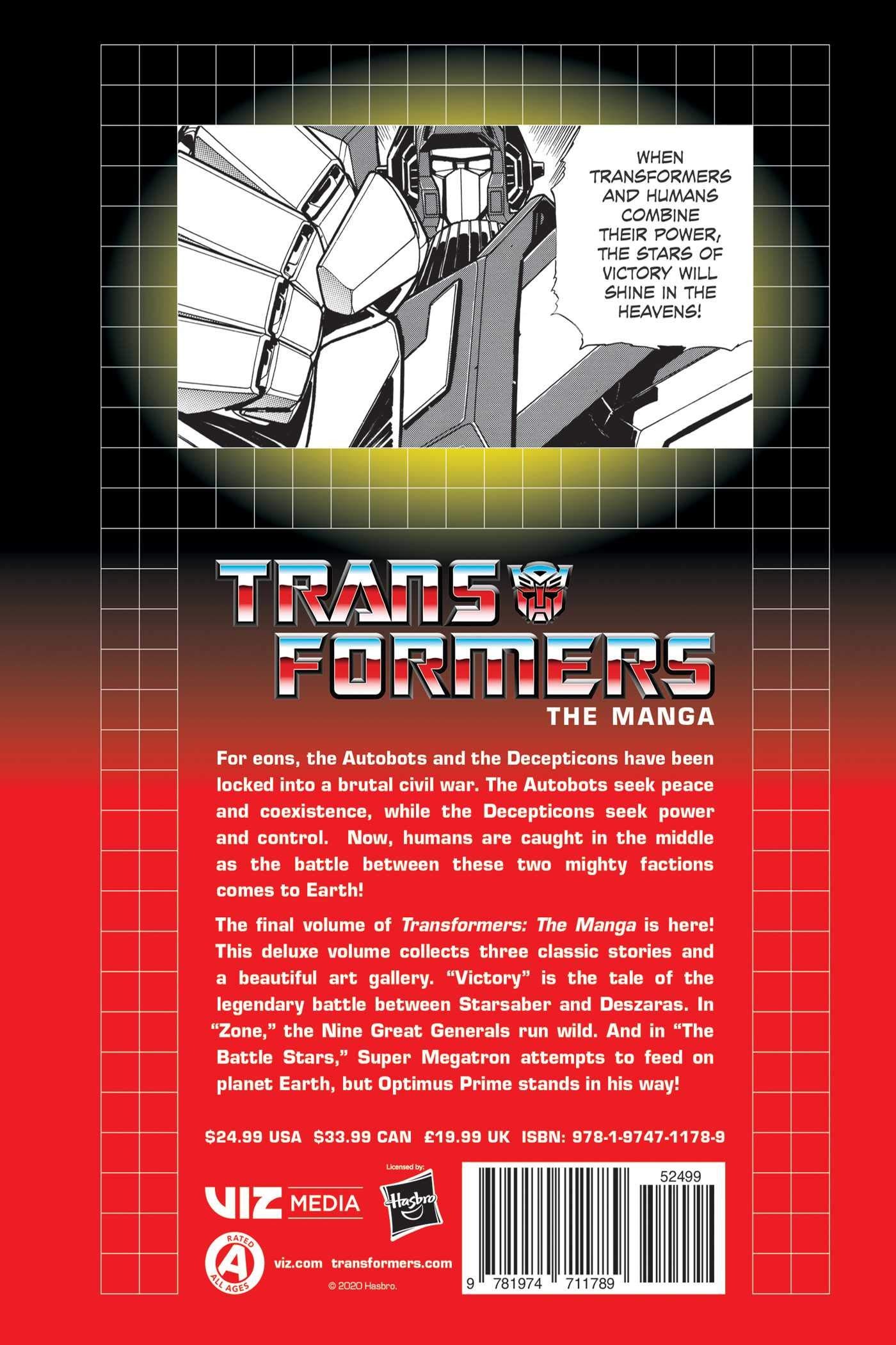 Transformers News: Viz Media's Transformers: The Manga Volume 3 Out Now Transformers News: Viz Media's Transformers: The Manga Volume 3 Out Now