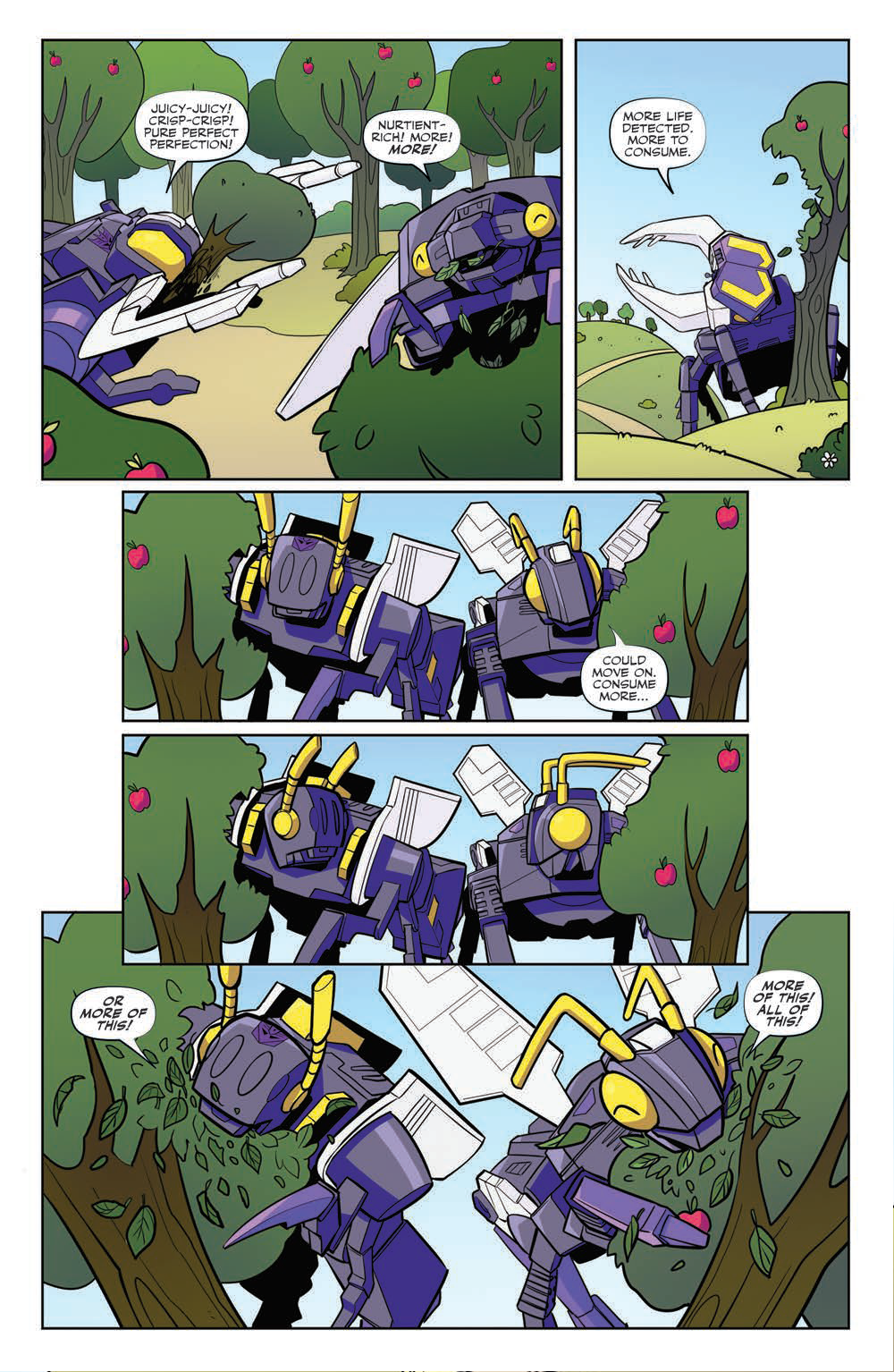 Transformers News: Transformers/My Little Pony Issue 4 Homages the Avengers Portal Sequence Transformers News: Transformers/My Little Pony Issue 4 Homages the Avengers Portal Sequence