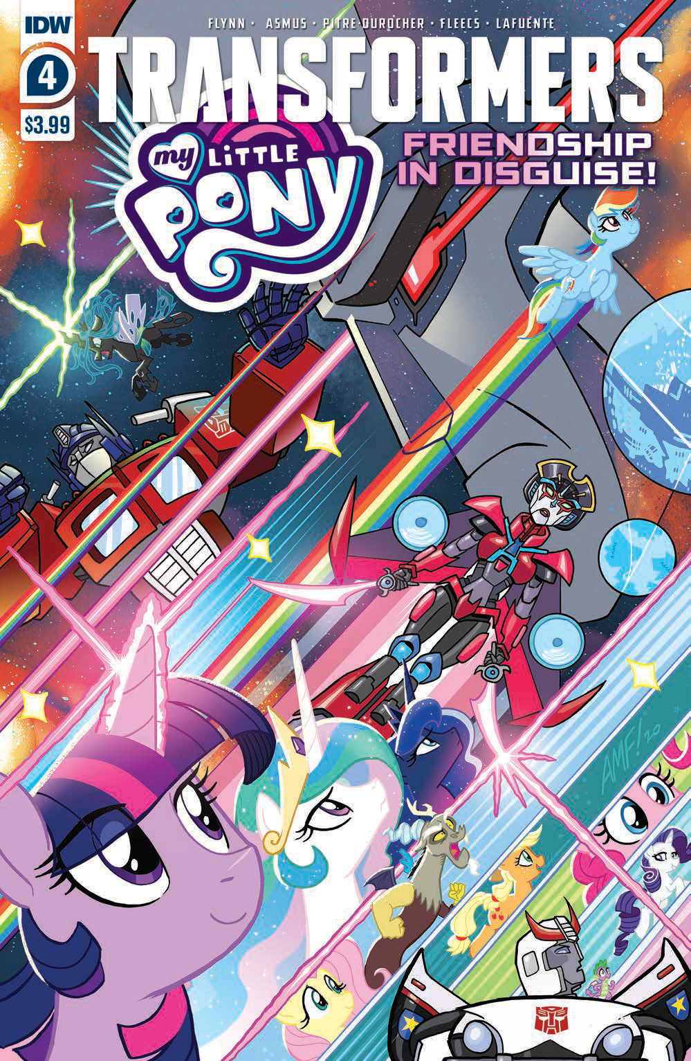 Transformers News: Transformers/My Little Pony Issue 4 Homages the Avengers Portal Sequence Transformers News: Transformers/My Little Pony Issue 4 Homages the Avengers Portal Sequence