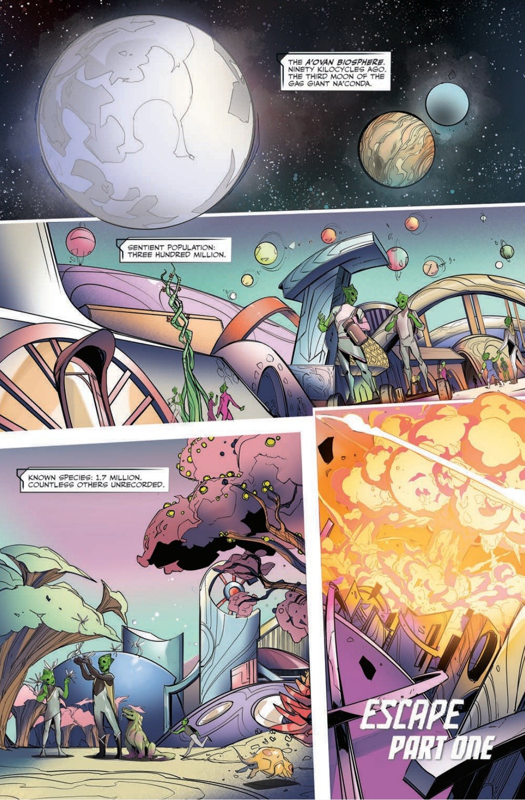 Transformers News: Preview For IDW Transformers: Escape #1