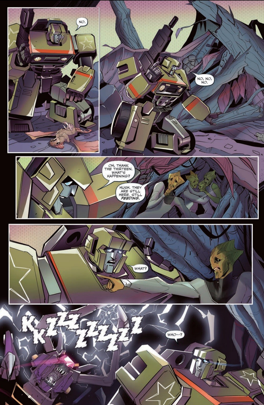 Transformers News: Preview For IDW Transformers: Escape #1
