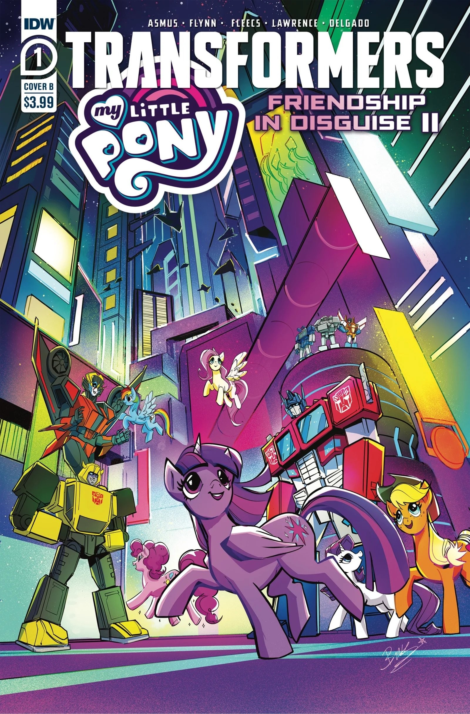 Transformers News: IDW Transformers/ My Little Pony: Friendship in Disguise! Part II Announced Transformers News: IDW Transformers/ My Little Pony: Friendship in Disguise! Part II Announced