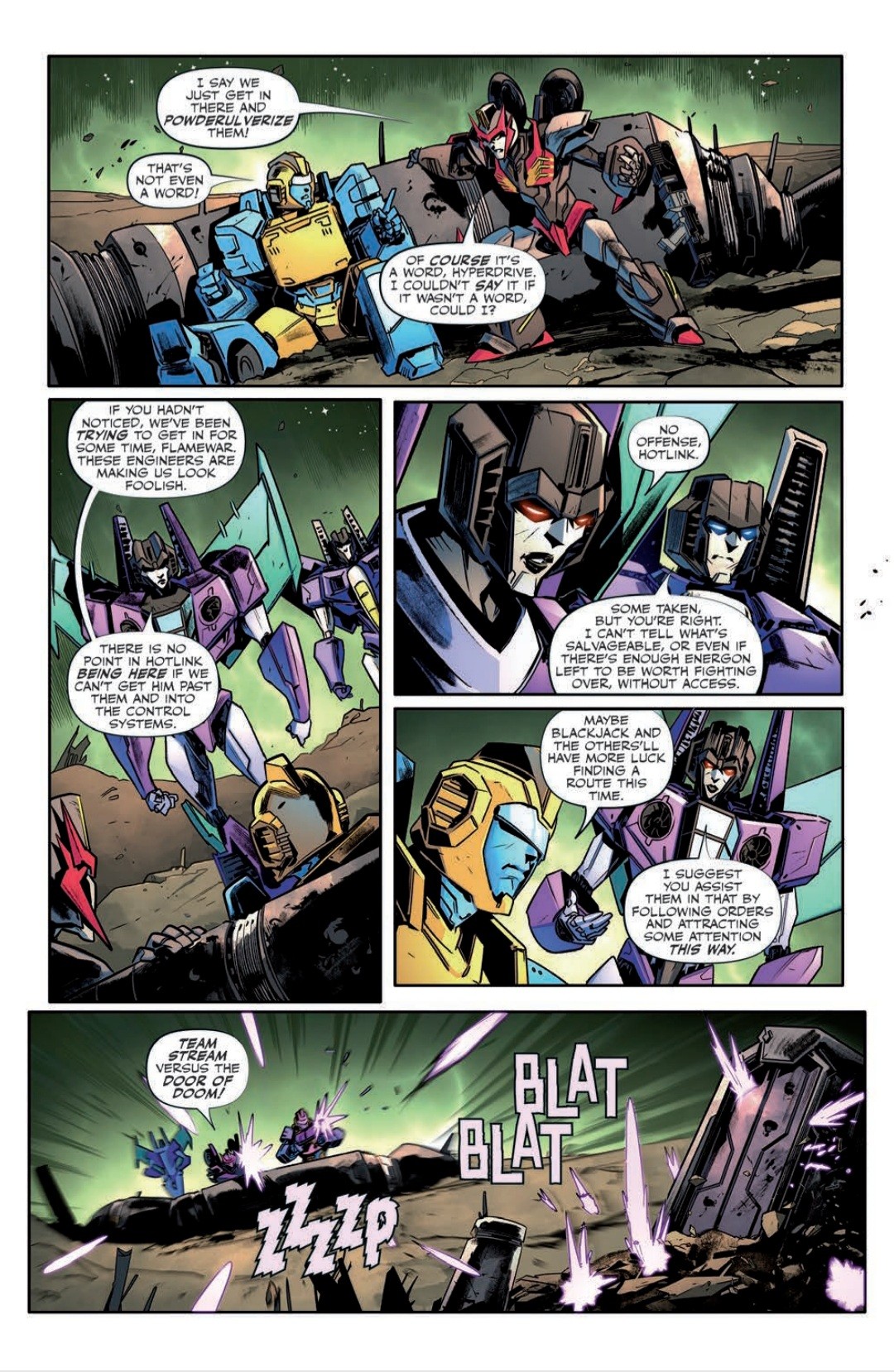 Transformers News: Full 7 Page Preview of IDW Transformers #27