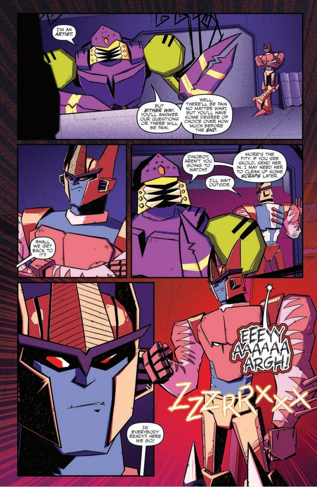 Transformers News: Full Five Page Preview of IDW Transformers Beast Wars #3 Transformers News: Full Five Page Preview of IDW Transformers Beast Wars #3
