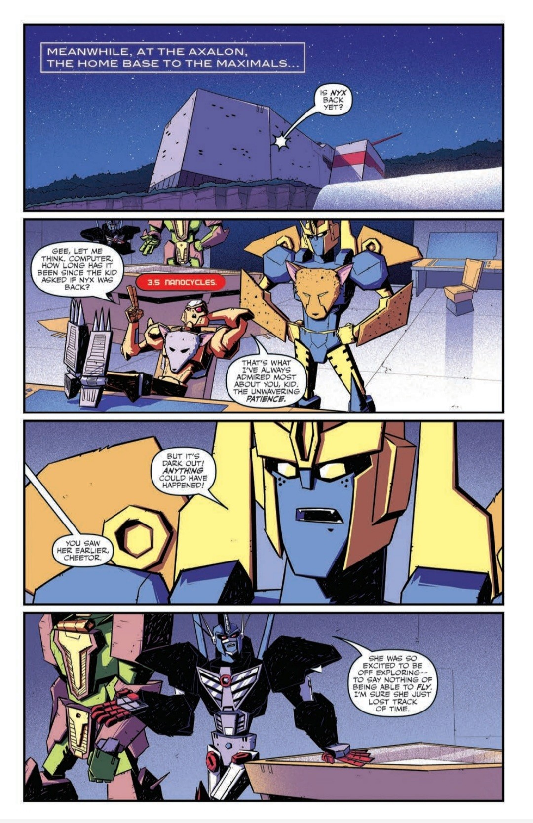 Transformers News: Full Five Page Preview of IDW Transformers Beast Wars #3 Transformers News: Full Five Page Preview of IDW Transformers Beast Wars #3
