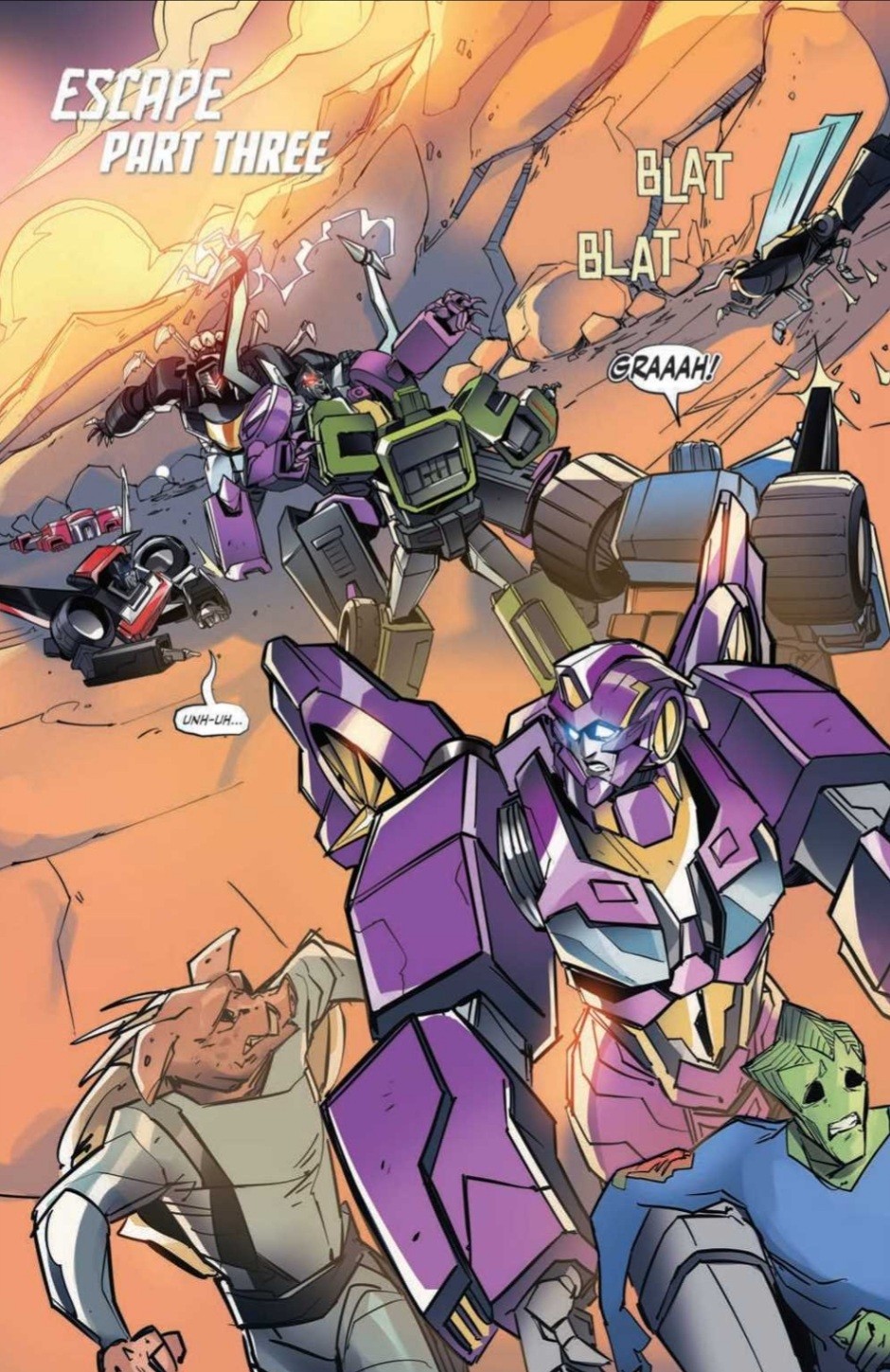 Transformers News: 5 Page Preview of IDW Transformers: Escape Issue #3 Transformers News: 5 Page Preview of IDW Transformers: Escape Issue #3