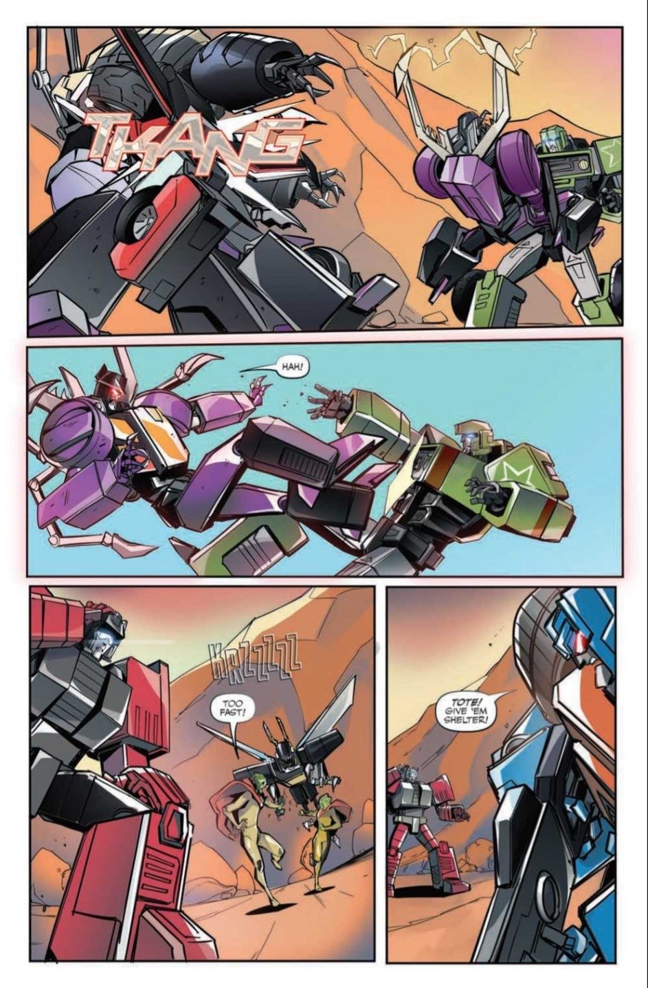 Transformers News: 5 Page Preview of IDW Transformers: Escape Issue #3 Transformers News: 5 Page Preview of IDW Transformers: Escape Issue #3