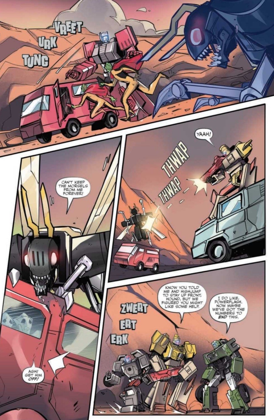 Transformers News: 5 Page Preview of IDW Transformers: Escape Issue #3 Transformers News: 5 Page Preview of IDW Transformers: Escape Issue #3
