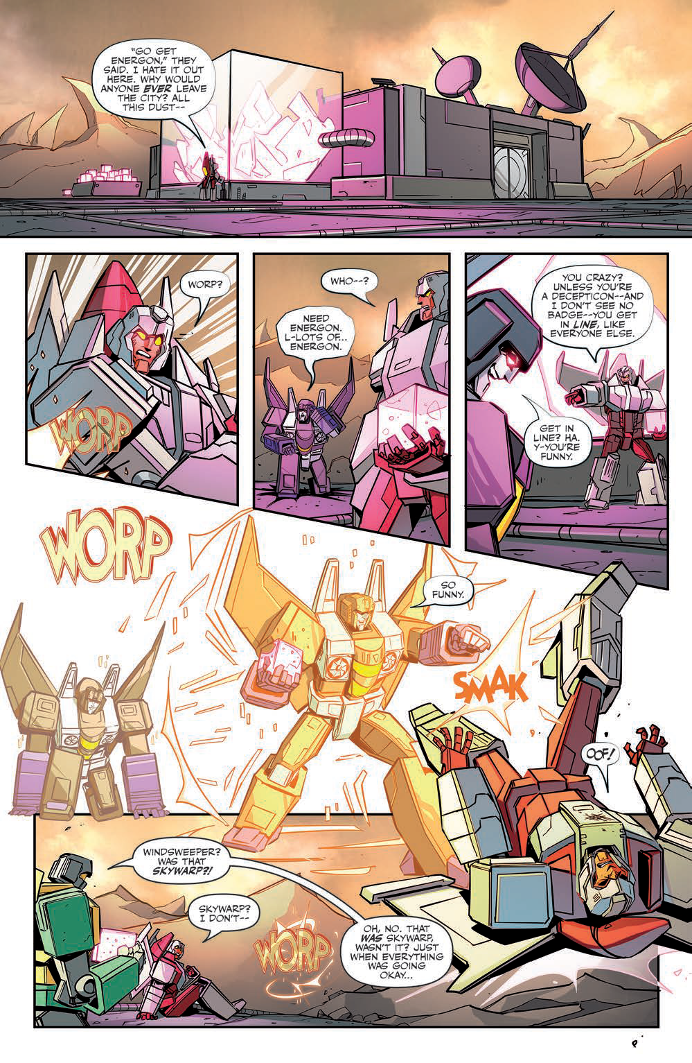 Transformers News: Five Page Preview of IDW Transformers #33