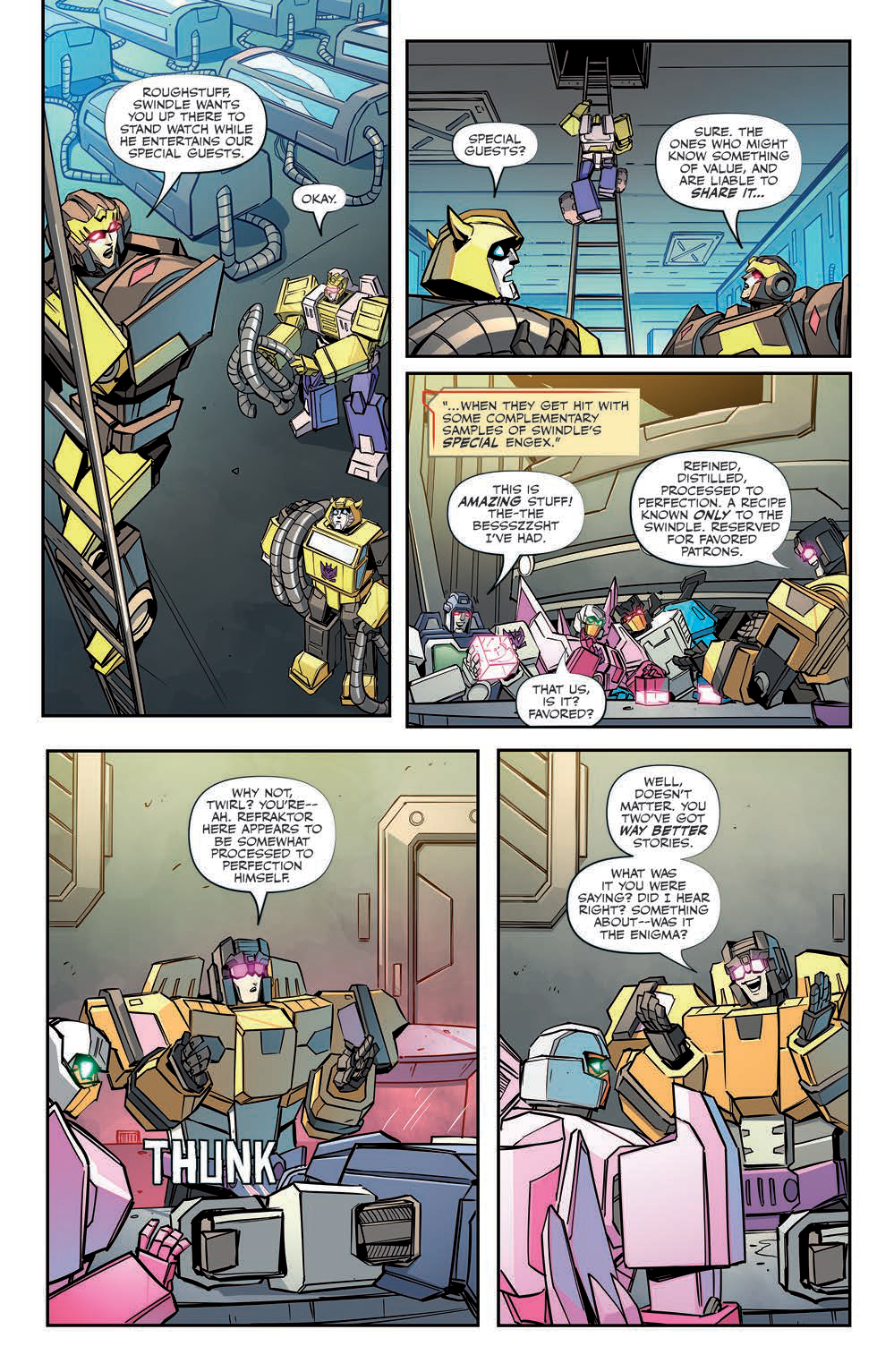 Transformers News: Five Page Preview of IDW Transformers #33