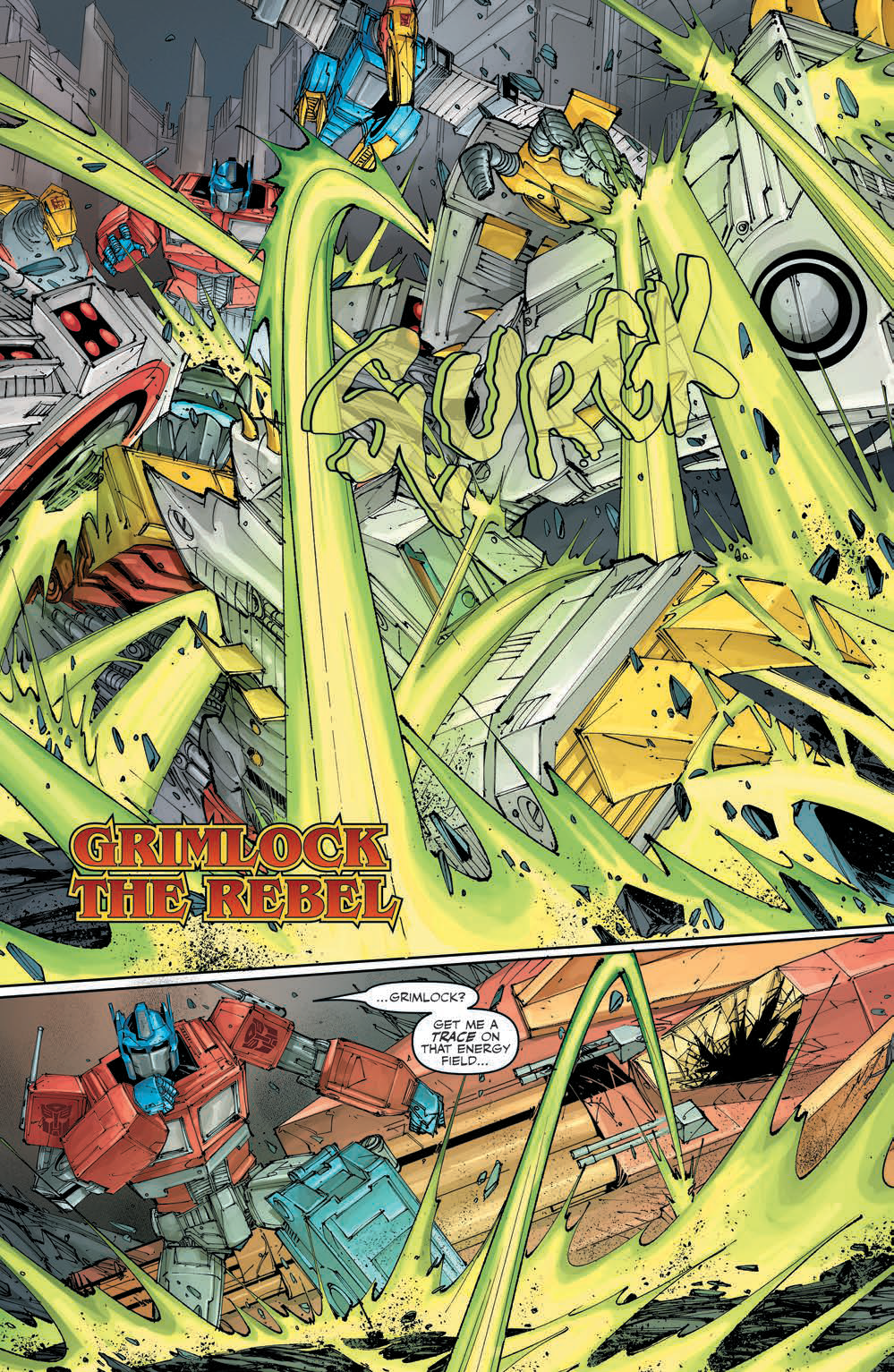 Transformers News: Five Page Preview of Transformers: King Grimlock #1